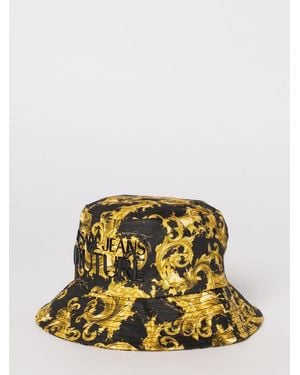 Versace Jeans Couture Baumwoll-Twill-Hut Mit Barock-Print - Mettallic