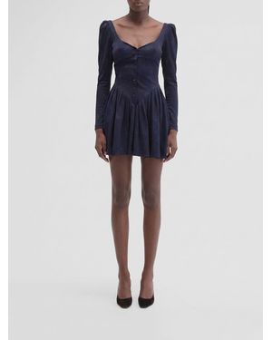 MACCAPANI Ballerina Mini Dress - Blue