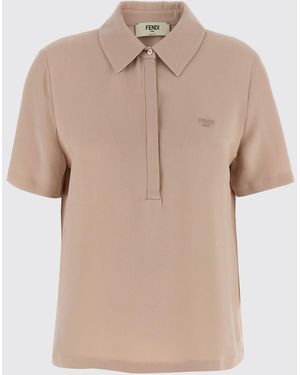 Fendi Top Damen - Natur