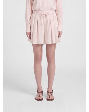 FEDERICA TOSI Muslin Shorts - Pink
