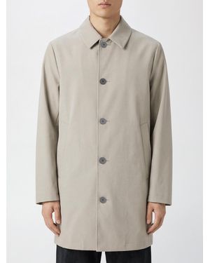 Rrd Single-Breasted Knee-Length Trench Coat - Natural