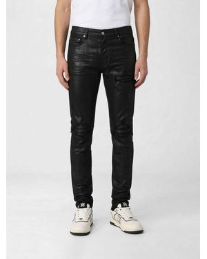 Amiri Detroit Cut Denim Jeans - Black