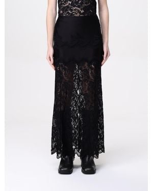 Rabanne Lace Skirt - Black