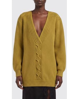 Valentino Garavani Relaxed Fit V-Neck Cardigan - Green