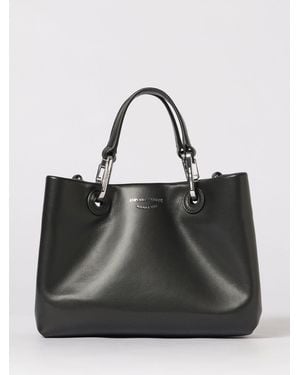 Emporio Armani Myea Synthetic Nappa Bag - Black