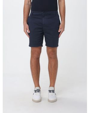 Dondup Stretch Cotton Chino Shorts - Blue