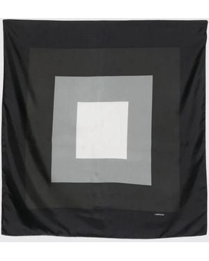 Lardini Silk Scarf - Black