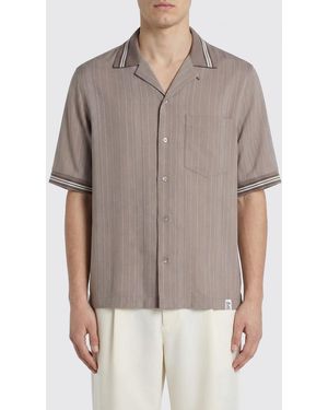Golden Goose Virgin Wool And Viscose Shirt - Grey