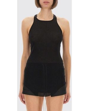 Rick Owens Top Mujer - Negro
