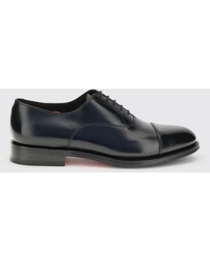 Santoni Brogue Shoes - Black