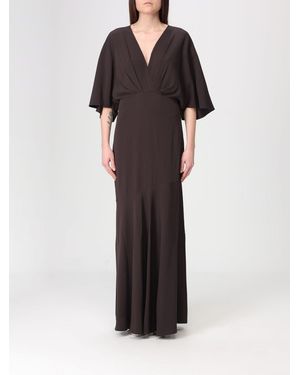 Agnona Silk Blend Dress - Black