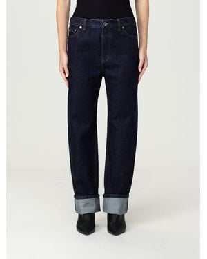 Tibi Pantalón Mujer - Azul