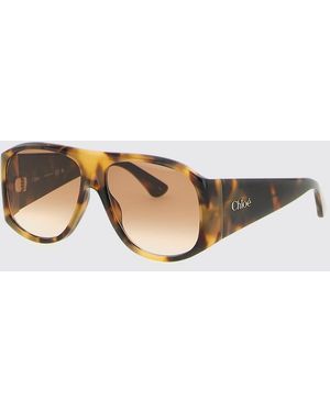 Chloé ChloÉ Mask Sunglasses - Natural