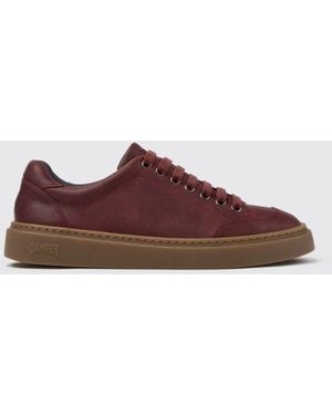 Camper Runner Twentyfive Smooth Leather Trainers With Xl Extralight Sole - Brown