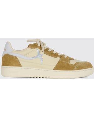 Axel Arigato Zapatillas Bajas Bee Bird De Piel Y Ante Con Bordado Lateral - Neutro
