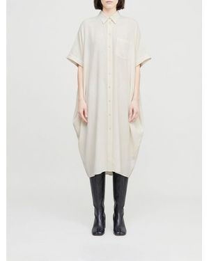 MM6 by Maison Margiela Cotton Shirt Dress - Natural
