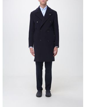 Manuel Ritz Cappotto Doppiopetto - Blu