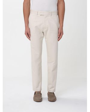 Tom Ford Cotton Tailored Trousers - Natural