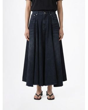 Balenciaga Denim Skirt - Blue