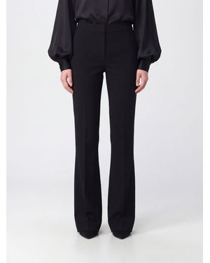 Blumarine Mid-Rise Flared Trousers - Black