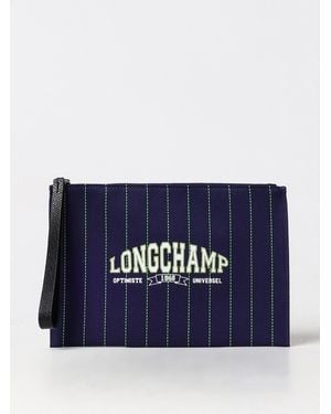 Longchamp Schultertasche Damen - Blau