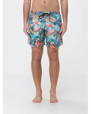 Mauna Kea Printed Technical Fabric Swimsuit - Blue