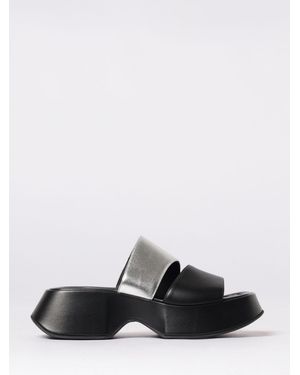 Vic Matié Vic Mati&Eacute Leather Sandals - White
