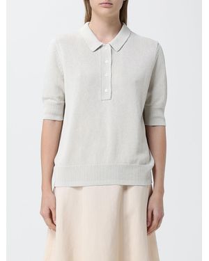 Studio Nicholson Polo Tolsa En Maille - Blanc