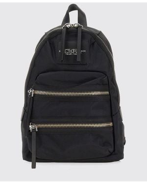 Marc Jacobs The Biker Medium Full Zip Nylon Backpack - Black