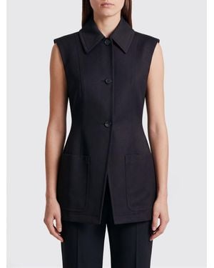 Sportmax Cotton Blend Vest - Blue