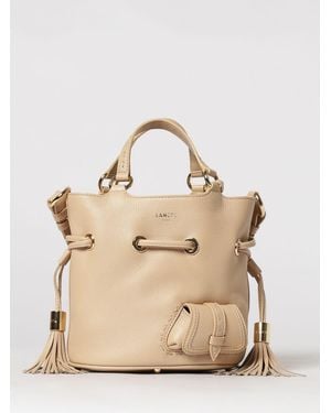 Lancel Premier Flirt Grained Leather Bag - Natural