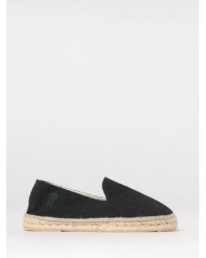 Manebí Cotton Canvas Espadrilles - White