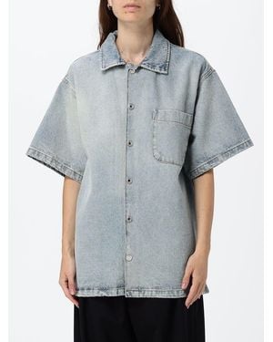 MSGM Bowlinghemd Von - Grau