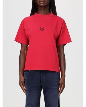 Balenciaga Laurel Classic T-Shirt - Red