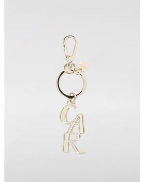 Coccinelle Key Chain - White