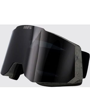 100% Snowcraft Goggle Ski Mask With Polycarbonate Lenses - Black