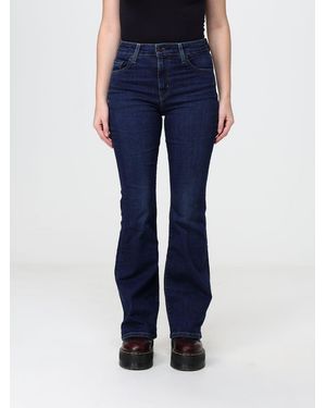 Levi's 726 Mid-Rise Flared Jeans - Blue