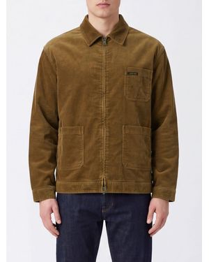 Golden Goose Corduroy Shirt Jacket With Patch Pockets - Natural