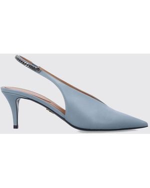Stella McCartney Décolleté Slingback Con Punta A Mandorla E Tacco A Spillo - Bianco