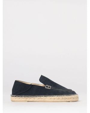 Manebí Traveler Espadrilles Aus Wildleder - Blau