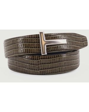 Tom Ford Gürtel Herren - Grau