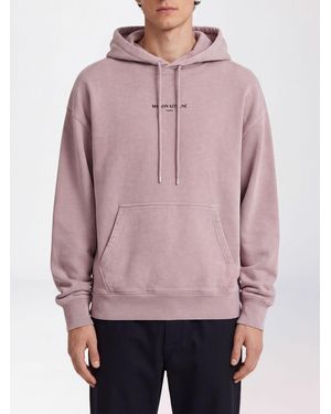 Maison Kitsuné Maison KitsunÉ Relaxed Fit Cotton Hoodie With Embroidered Logo - Pink