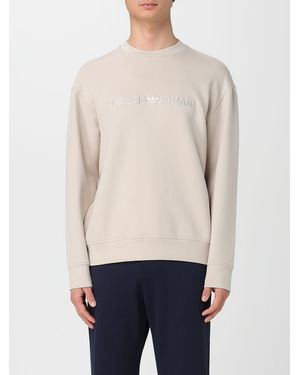 Emporio Armani Felpa A Girocollo - Metallizzato
