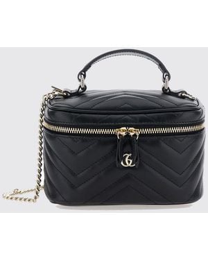 Gucci Mini Borsa A Mano Gg Marmont - Blu