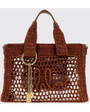 Chloé ChloÉ Summer Banana Handbag - Brown