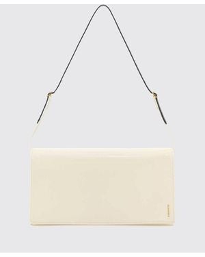 Jil Sander Leather File Bag - Natural