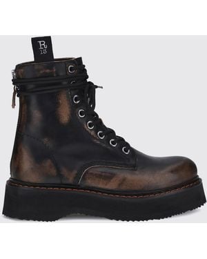 R13 Botas Mujer - Negro