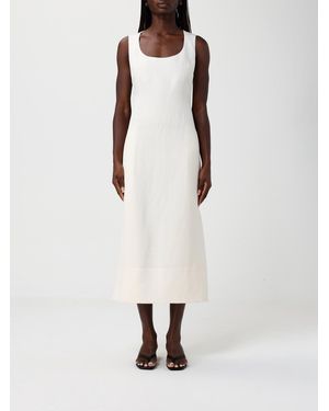 Jacquemus Polyester Midi Dress - White