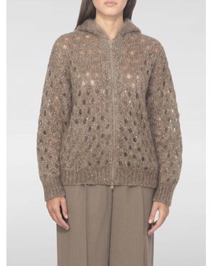 Brunello Cucinelli Cárdigan Mujer - Marrón