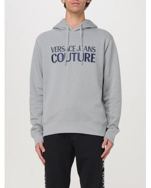 Versace Jeans Couture Cotton Hoodie - Gray
